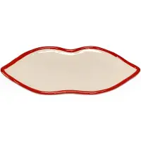 Serax Les Objets Mouleversants dienblad L Red-white