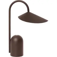 Ferm Living Arum draagbare lamp Dark Chocolate