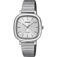 Casio Collection LTP-B166D-7AVEF Horloge - Staal - Zilverkleurig - Ø 30 mm