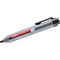 Edding Viltstift edding 12 whiteboard rond 1.5-3mm zwart | 10 stuks