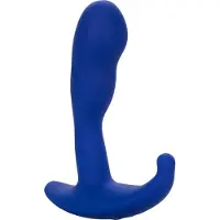 Calexotics - Admiral Advanced Curved Probe - Vibrerende Buttplug - Blauw