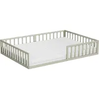 VitaliSpa Kinderbed Minno Grijs 140x200 met matras, Model 57761