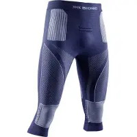 X-Bionic - Energy Accumulator 4.0 Pants 3/4 M Marine/Optical White voor Heren - Maat L - Marine blauw