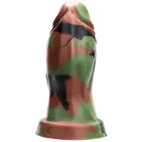 Kiotos Revolt - Dildo Fantasie - Green Army - 07 - Medium - 18,5 x 6,5 cm