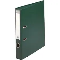 Exacompta Prem Touch Smal Ordner A4 50 mm Donkergroen 2 Ringen 53553E Kunststof Staand 10 Stuks