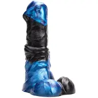 Kiotos Revolt - Dildo Fantasie - Blue Wave - 01 - Small - 16,5 x 5 cm