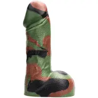 Kiotos Revolt - Dildo Fantasie - Green Army - 06 - Large - 25,5 x 7,5 cm