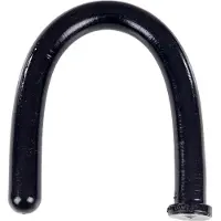 Analconda - King Cobra Spitting - Dildo - 86 x 5,5 cm - PVC - Zwart