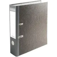 Exacompta Prem Touch Breed Ordner A4 80 mm Grijs 2 Ringen 53709E Kunststof Wolkenmarmer Staand 20 Stuks