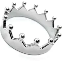 Black Label - RVS Cock Crown - Diverse diameters 32 mm