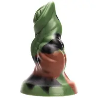 Kiotos Revolt - Dildo Fantasie - Green Army - Nr. 10 - Large - 17,5 x 9 cm