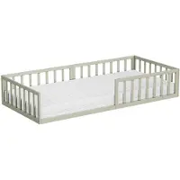 VitaliSpa Minno Kinderbed – 90x200 met matras Grijs