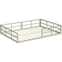 VitaliSpa Minno Kinderbed – 205 x 145 cm zonder matras Grijs