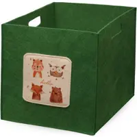 Mioli Decor bureau-organizer – groen – 30 x 30 x 30 cm