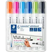 Staedtler Viltstift Staedtler Lumocolor 351 whiteboard set à 6 stuks assorti | 5 stuks
