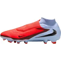 Nike Voetbalschoen 'Phantom 6 High Pro' lichtblauw / kreeft / zwart