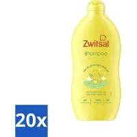 Zwitsal 20 x - Shampoo - Mild - Voor Dagelijks Gebruik - 700 ml - Baby Shampoo - Mild Shampoo - Anti-prik Shampoo - Shampoo - Baby Haar Reinigen