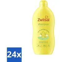 Zwitsal 24 x - Shampoo - Mild - Voor Dagelijks Gebruik - 700 ml - Baby Shampoo - Mild Shampoo - Anti-prik Shampoo - Shampoo - Baby Haar Verzorging