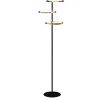 Stars of Light Unieke vloerlamp Estrella zwart met bruin