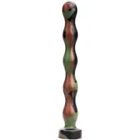 Kiotos Revolt - Dildo Fantasie - Army Green - Nr. 30 - Medium - 42 x 5 cm