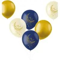 Folat - Ballonnen Eid Mubarak 33 cm - 6 stuks