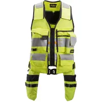 Snickers 4230 AllroundWork High-Vis Gereedschapsvest Klasse 1 High-Vis Geel/Zwart maat XL heren