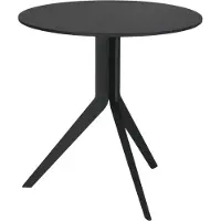 Spinder Daley Lage bijzettafel staal zwart