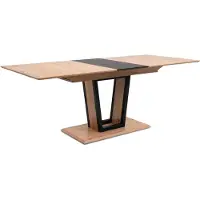 CALICOSY Soria 80A uitschuifbare tafel 160-200x76 90 cm