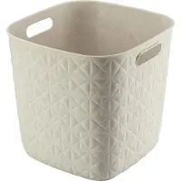 Curver Softex opbergmand Cube - 15L - Krijtwit