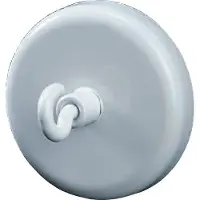 Dahle Magneet met haak 47mm draagkracht 15kg wit - 5 stuks