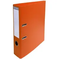 Exacompta Prem Touch Breed Ordner A4 70 mm Oranje 2 Ringen 53744E Kunststof Staand 10 Stuks