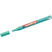 Edding - Viltstift edding 751 lak rond 1-2mm metallic groen | 10 stuks