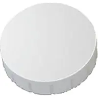 MAUL magneet Solid, 24 mm, trekkracht 600 gr, doos van 10 stuks, wit 24 stuks