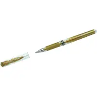 Uni-Ball Liquid ink ballpoint pen Signo Broad UM-153 W Gouden 12 Stuks