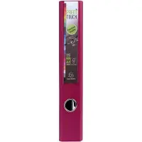 Exacompta Prem Touch Smal Ordner A4 50 mm Fuchsia 2 Ringen 53147E Kunststof Staand 10 Stuks