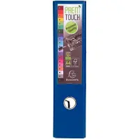Exacompta 10x Prem'Touch PP Ordner met hefboom - Rug 80mm - A4 maxi - Donkerblauw - 53352E