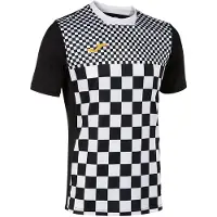 Joma Flag Iii T-shirt Met Korte Mouwen Wit,Zwart L Man