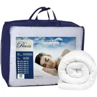 Princessdekbedden Royal Touch Luxe -Hotel Kwaliteit -Princessdekbed - 4-Seizoenendekbed - Zomerdekbed & Winterdekbed - Tweepersoons- XL-200x220 cm - Anti Allergie -Antibacterieel- Anti-huisstofmijt-Wasbaar-100% Veilig