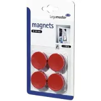 Lega Whiteboardmagneten 30mm Lega Rood