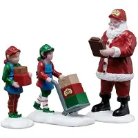 Lemax Ready For Shipping 12x4x18 cm 3st Kerstdorp
