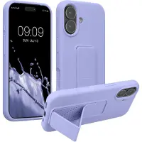 Kwmobile back cover voor smartphone - geschikt voor Apple iPhone 17 - 1x beschermhoesje van kunststof - In lavendel