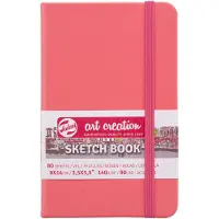 Talens Art Creation Sketchbook Pocket Coral Red