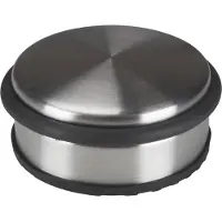 Perel Deurstopper - RVS - Ø 100 mm hoogte 40 mm