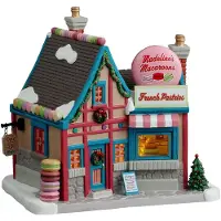 Lemax Caddington Village Kersthuisje Madeline's Macarons (gebakswinkel) 14 X 19 X 17,5 Cm