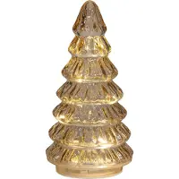 Anna's Collection Decoratieboom Daron Oranje Met VerlichtingD 9,5 H 18,5 Cm