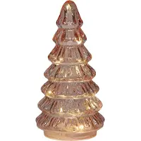Anna's Collection Decoratieboom Daron Roze Met VerlichtingD 9,5 H 18,5 Cm