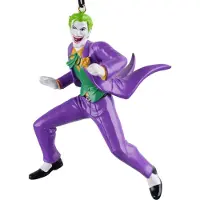 Disney Kerst Ornament DC The Joker Paars 7 X 6 X 9 Cm
