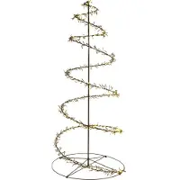 Annas collection Boom swirl cluster 480led ip44 trafo met timer en dimmer hoogte 1.2 m warm wit/classic warm Anna's Collection