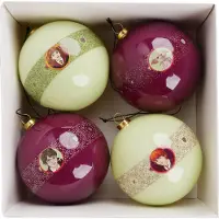 Disney Kerstballen set | Harry Potter | 4 stuks
