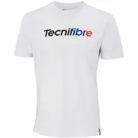 Tecnifibre Club Short Sleeve T-shirt Wit 12-14 Years Jongens
